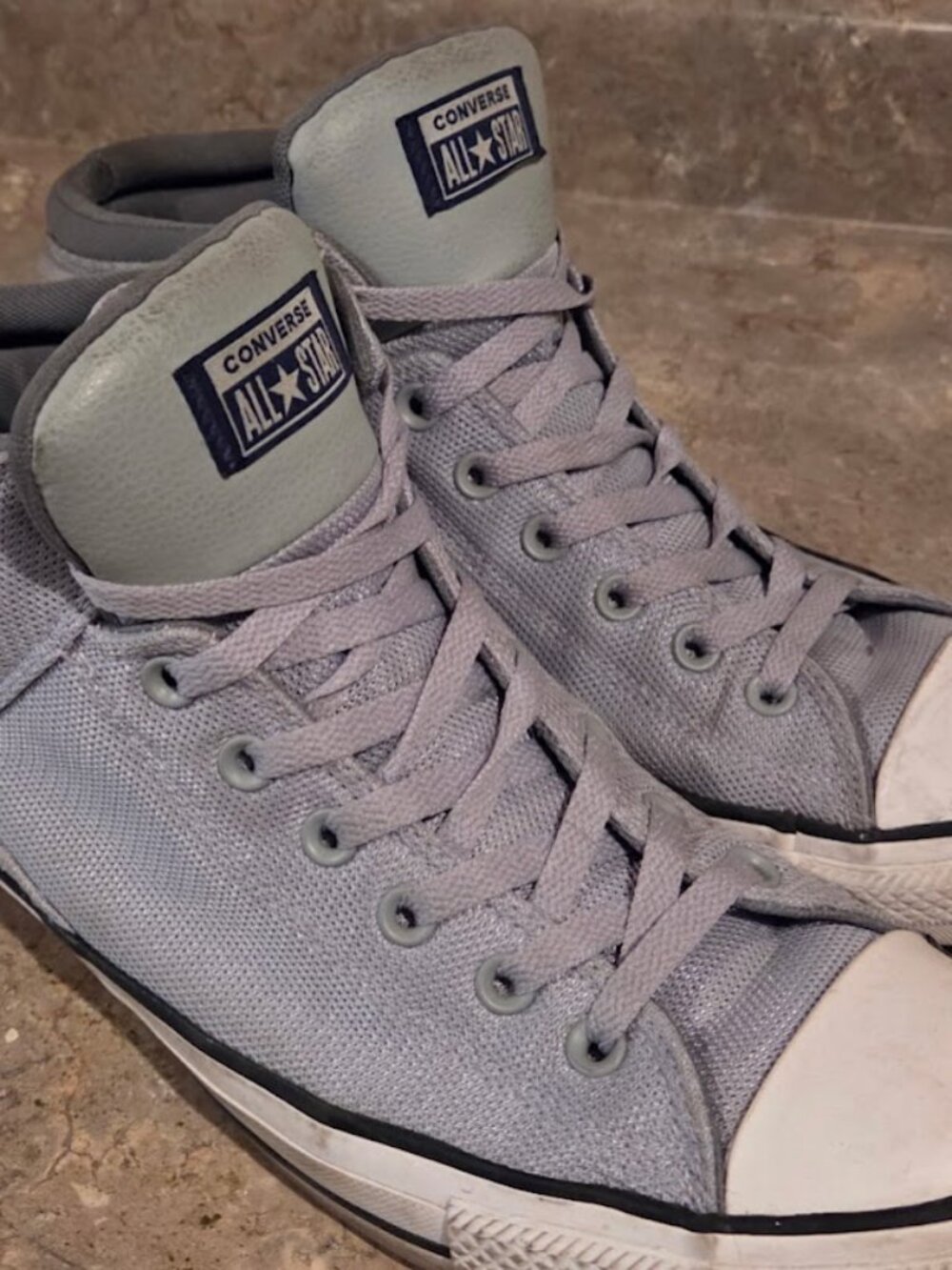 Converse Chuck Taylor All Star High Street High Men's Shoes Wolf Grey